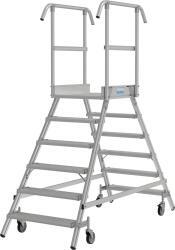 KRAUSE Stabilo két oldalon járható gurítható dobogó, 2x6 (821102) (821102)