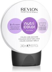 Revlon Nutri Color Filters Metal-Ice masca tonifianta si hranitoare pentru uz profesonial 1022 240 ml