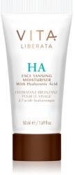 Vita Liberata Face Tanning Moisturiser with Hyaluronic Acid hidratáló arckrém önbarnító hatással 50 ml