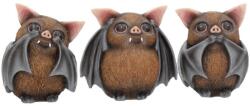 Nemesis Now Комплект статуетки Nemesis Now Adult: Humor - Three Wise Bats, 8 cm (B4473N9)