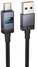 hoco. X118 adatkábel USB - Type-C, 100cm, FEKETE (HOCO_X118_L_BLACK) (HOCO_X118_L_BLACK)