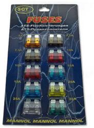 Sct - Mannol Biztosíték készlet, késes, 10db