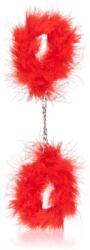 Secret play Handcuffs белезници с пера Red Marabou 22 см
