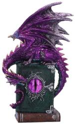 Nemesis Now Статуетка Nemesis Now Gothic: Dragons - Dragon Fable (Purple Dragon Eye), 24 cm (U6702A24)