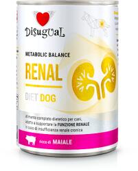 Disugual Hrană umedă pentru câini Veterinary RENAL Porc (adult) 400 g