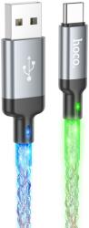 hoco. kábel USB A-ról Type C-re 3A U112 1 m szürke