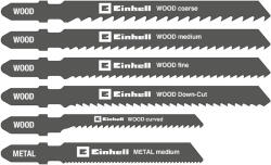 Einhell dekopírűrészlap készlet 10 részes (49617350)