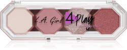 L.A. GIRL COSMETICS 4 Play палитра сенки за очи цвят Feel Good 3.2 гр