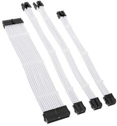 KOLINK Kábel Modding Kolink Core Standard fonott hosszabbító kit - Brilliant White (CORESTANDARD-EK-WHT)