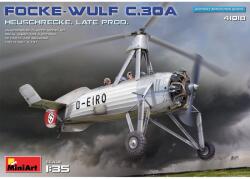 MiniArt Models 1/35 Focke-Wulf FW C. 30A Heuschrecke repülőgép modell későbbi változat (MI41018)
