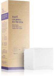 Klairs Supple Preparation Toner Mate Cotton Pad Pamut vattakorong bőrtisztításhoz és sminklemosáshoz 120 db