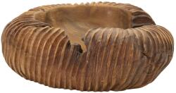 Mauro Ferretti Tálalótálca, Mauro Ferretti, teakfa, 37x40x16 cm