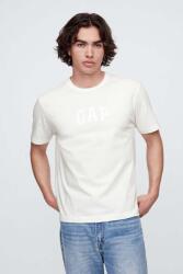 GAP GAP, Póló logóval a mellrészén, Törtfehér, XL (000782369-159-XL)