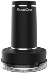 SteamOne textilborotva, 9500 ford. /perc, USB-C töltés, minden típusú szövethez, ergonomikus kialakítás, fényjelző, 60 perc autonómia, biztonsági leállítás, fekete (RP10B)