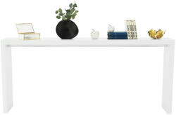 TEMPO KONDELA Konzolasztal, fehér, FITRON (281266)