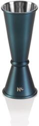  NOCTURN japán stílusú italmérce 25/50 ml rozsdamentes acél matt kék - bareszkozok