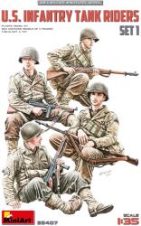 MiniArt Models 1/35 Tankon utazó amerikai katonák modell kiegészítő (MI35407)