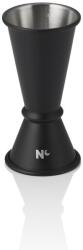  NOCTURN japán stílusú italmérce 20/40 ml rozsdamentes acél matt fekete - bareszkozok