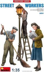 MiniArt Models 1/35 Utcai munkás figurák dioráma kiegészítő (MI38081)