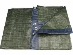 Extol takaróponyva, vízálló, de nem UV álló; 5×8m névleges méret, valós méret: 4, 75×7, 9m, PE, STANDARD, lefűző lyukakkal (11113)