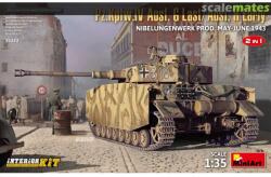 MiniArt Models Pz. Kpfw. IV Ausf. G-Last/H-Early Nibelungenwerk Prod. (May-June 1943) 2in1 Interior Kit (MI35333)