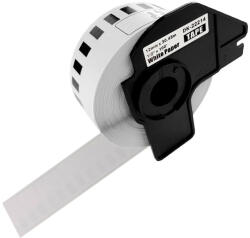 AIMO Etichete continue inguste compatibile Brother DK-22214, 12 mm 30, 48 m, pentru cabluri, active si echipamente (ADK-22214)