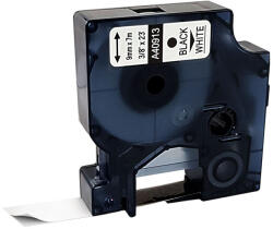 AIMO Etichete compatibile DYMO LabelManager 9 mm negru pe alb pentru birou, arhivare si identificarea documentelor S0720780 (A40913)
