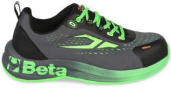Beta 7341V RENEGADE ellenálló, szellőző szőtt vászoncipő zöld betétekkel (073410538) (BET-073410538)