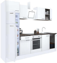 Leziter Yorki 280 konyhabútor alsó sütős, felülfagyasztós hűtős kivitelben