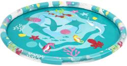 Bestway Gyerekmedence locsolóval, 165 cm átmérő, Locsolónyílásokkal, Játszótéri, Többszínű