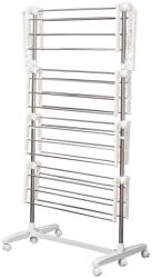 Homcom Szárítógép HOMCOM Silver 80-142x55x152 cm (03-0062) Ruhaszárító