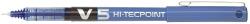Pilot Roller V5 Hi-Tecpoint Pilot 0.5 mm varf fin, albastru PBX-V5L