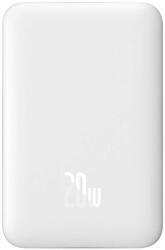 Baseus Magnetic Mini Powerbank vezeték nélküli töltéssel, MagSafe kompatibilis 15W / PD 20W, 10000 m (PPCX070002)