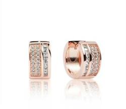  Női fülbevalók, SIF JAKOBS, Ezüst/Cirkónia, Rózsaszín