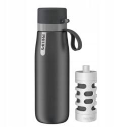 Philips Бутилка Philips AWP2771GRR/58, 150 мл, с филтър, подходяща за миене в съдомиялна, сива (AWP2771GRR/58)