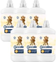 Coccolino Sensitive Almond Öblítő koncentrátum 384 mosás 6x1600ml (8720181410635)