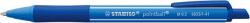 STABILO Pointball Pix cu buton colorat albastru ultramarin 6033/1-41 (6033/1-41)
