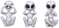 Nemesis Now Set de statuete Nemesis Now Adult: Humor - Three Wise Aliens, 7 cm (U5929V2) Figurina