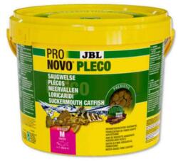 JBL Pronovo Pleco Wafer " M" - fatartalmú táptabletta növényevő harcsák számára 1-20 cm-ig (5, 5l) (JBL31336)