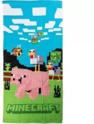Carbotex Minecraft: Törölköző - Piggy Ride, 70 x 140 cm (MC24420254-R) - jatekbolt