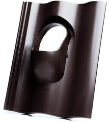 Klöber műanyag alapcserép Synus barna (320434)