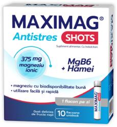 Zdrovit MaxiMag Antistres Shots, 10 fiole, Zdrovit