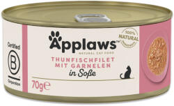 Applaws 48x70g Applaws szószban gazdaságos csomag, tonhal & garnélarák, nedves macskatáp
