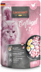 Leonardo 16x85g Leonardo Finest Selection Szárnyas & tojás tasakos nedves macskatáp