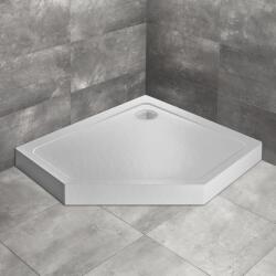 Radaway Cadita dus pentagonala Radaway Doros PT E Compact Stone 100x90 cm acril alb dreapta (SDRPTP1090-05-04SR)