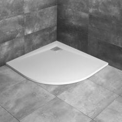 Radaway Cadita dus compozit semirotunda Radaway Kyntos A 90x90 cm alb (HKA9090-04)