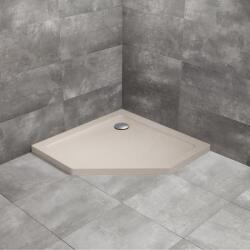 Radaway Cadita dus pentagonala Radaway Doros PT Stone 90x90 cm acril casmir (SDRPT9090-01-84S)