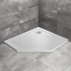 Radaway Cadita dus pentagonala Radaway Doros PT E Stone 100x90 cm acril alb dreapta (SDRPT1090-01-04SR)