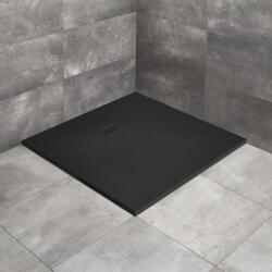 Radaway Cadita dus compozit patrata Radaway Kyntos C 90x90 cm negru (HKC9090-54)