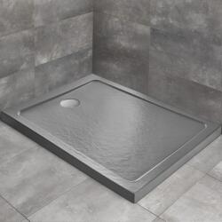 Radaway Cadita dus dreptunghiulara Radaway Doros F Stone 90x70 cm acril antracit (SDRF9070-01-64S)